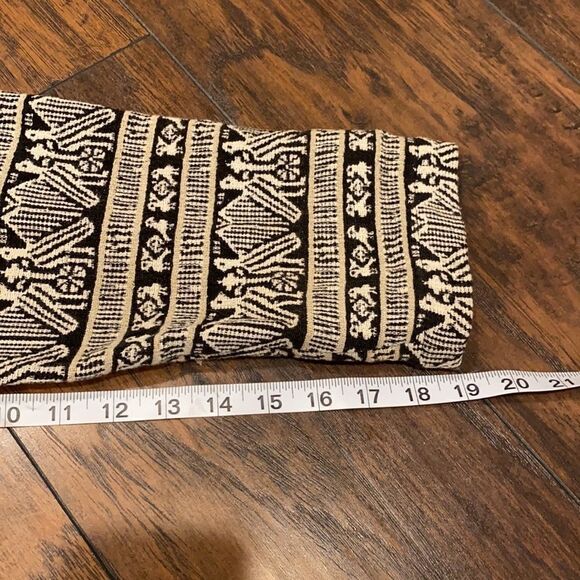 Chico design blazer jacket size 2 CASUAL GEOMETRIC PATTERN with shoulder pads - Picture 9 of 10